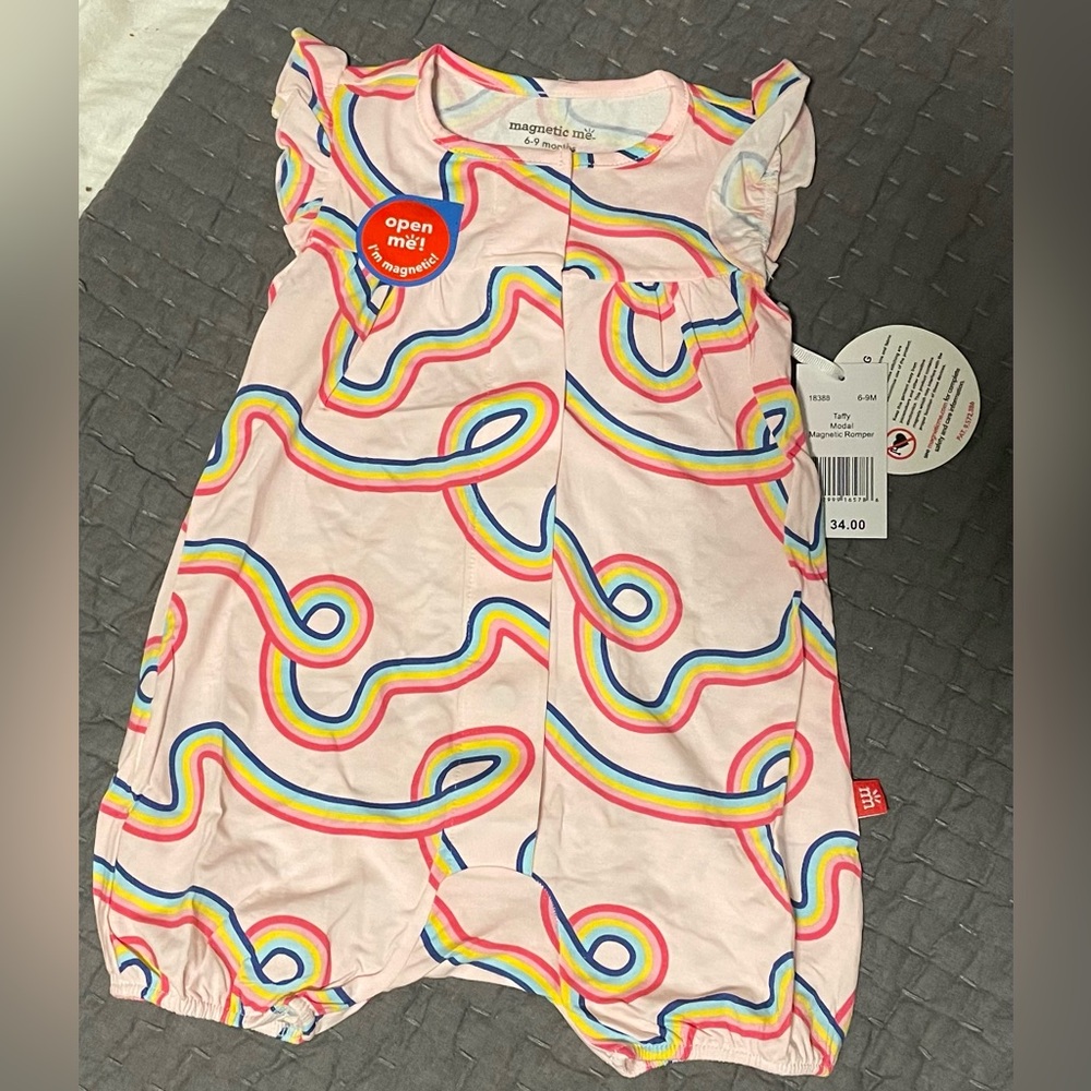 NWT magnetic me modal romper 18-24M